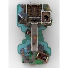 ZITIANYOUBUILD Medieval Serpent’s Castle 4799 Bricks Building Blocks MOC-241720 picture