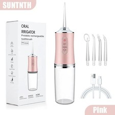 Cordless Rechargeable Water Dental Flosser Oral Irrigator with 3 Modes & 4 Tips picture