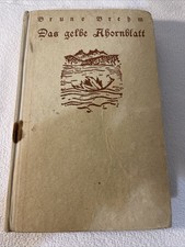 Das Gelbe Ahornblatt Antique German Book  picture