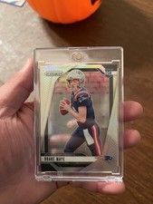 DRAKE MAYE 2024 PRIZM SILVER PRIZM ROOKIE RC SP #329 PATRIOTS NICE picture