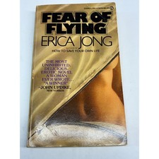 Vintage Fear of Flying Erica Jong 1970s Signet Paperback Feminist Fiction picture