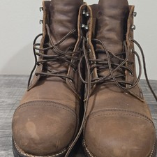 Thursday Men's Heritage Captain Lace-Up boots, Grand Canyon color. picture
