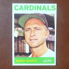 1964 Topps Vintage MLB Baseball Card - Bobby Shantz #278 St. Louis Cardinals picture