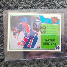 O-Pee-Chee 1983 1982-83 NHL Assist Leaders #216 Wayne Gretzky Oilers picture