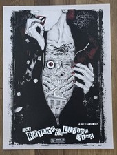 #1/75 Timothy Pittides RETURN OF THE LIVING DEAD Screen Print Poster 18x24 picture