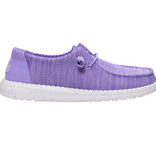 HEYDUDE Women’s Wendy Stretch Sox Shoes, Purple picture
