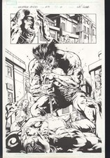 Wolverine Origins #47 Pg 1 Splash Original Art Will Conrad Wolverine Daken 2010 picture