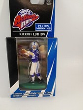 1998 Peyton Manning Baltimore Colts Topps Action Flats Figure W/ Trading Card126 picture