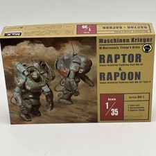1/35 Raptor & Rapoon (set of 2) Plastic model Ma.K Maschinen Krieger Aquamarine picture