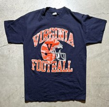 Men’s Vintage 90’s Champion UVA Virginia Cavaliers Football T-Shirt sz L picture