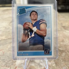 2018 Panini Donruss Rated Rookie Josh Allen RC #304 Buffalo Bills Base  picture