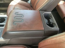 2017-2020 Ford Truck F150 Front Floor Center Console King Ranch BROWN picture