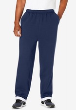KingSize Men's Big & Tall Sherpa Lined Full Elastic Sweatpants picture