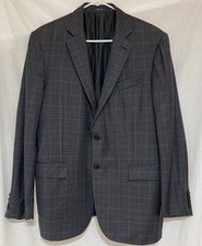 Ermenegildo Zegna Men's Trofeo Mila Wool 44 / 54 Italy Luxury Dress Coat Jacket picture