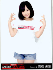Juri Takahashi AKB48 in TOKYO DOME 2012 Japanese Idol Photograph Collectible picture