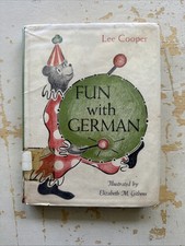Vintage 1965 Fun with German Lee Cooper Hardcover Illustrated Ex Library picture