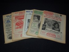 1984-1985 NEW VIDEO RELEASES MAGAZINES LOT OF 5 ISSUES - O 3779 picture