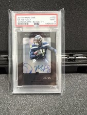 2019 Panini One DK Metcalf Black 1/1 RC Auto #132 Seahawks PSA 9 picture
