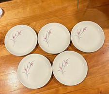 Vintage 1950s Salem China “Serenade Simplicity” Salad Plates – Set of 5 picture