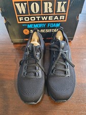 Skechers Women's Work RF D'Lux Walker SR Ozema Shoes Black Wides Size:7.5 picture