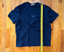Men's Navy Blue Icebreaker Central Classic Short Sleeve T-Shirt (Size Large) picture