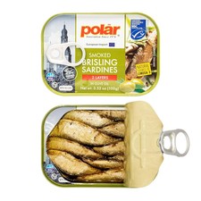 MW Polar Brisling Sardines, Smoked in Olive Oil, 3.52 Ounce (Pack of 12) omega 3 picture