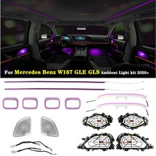 Upgrade 64 Colors Ambient Lighting for Mercedes Benz W167 GLE GLS GLE580 20-25 picture