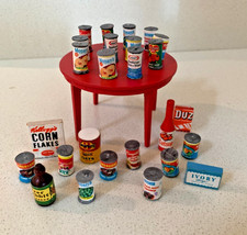Vintage Dollhouse Miniature Food Compatible with Lundby  (26 pieces) picture