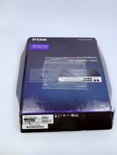 D-Link DGS-1210-10P 10-Port Gigabit Web Smart PoE+ Switch 8 PoE 2 SFP 65W picture