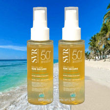 2 PACK  SVR Sun Secure Eau Solaire SPF50+ Moisturizing Sun Water 3.4oz EXP 10/27 picture