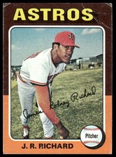 J.R. Richard 1975 Topps #73 Houston Astros picture