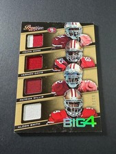 Smith Gore Willis Davis 2014 Panini Prestige Big Four Jerseys GAME WORN /10 picture