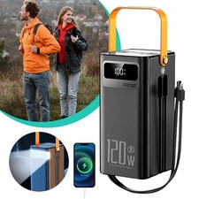 50000mAh 120W Super Power Bank Fast Charging Portable External Battery Backup picture
