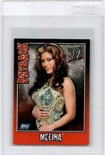 2006 Topps WWE Payback Card UK Version Rare Melina picture