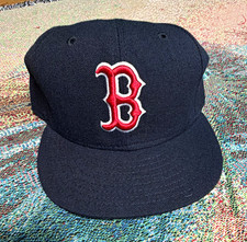Vintage Boston Red Sox New Era Fitted hat diamond collection 90s NWOT picture