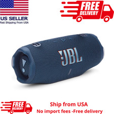 JBL Charge 6 Portable Bluetooth Speaker, Waterproof, Drop-Proof - Blue picture