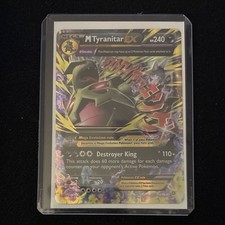 Pokémon TCG M Tyranitar EX Ultra Rare Card Ancient Origins 43/98 picture