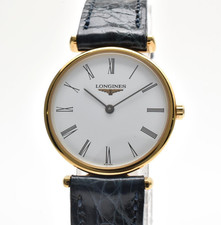 [NEAR MINT]  Longines Grand Classic L4.135.2 24mm Gold Dial Quartz Women's Watch picture