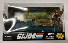 2008 Hasbro G.I. Joe Cobra Enemy Sting Raider w/ Copperhead New/Sealed picture