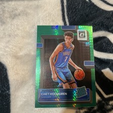RARE CHET HOMGREN RC🔥2022-23 Donruss Optic Hyper Green Prizm Fanatics Exclusive picture