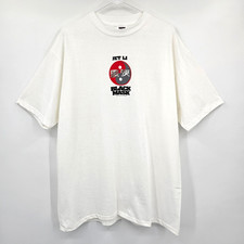 Vintage 1996 Black Mask Jet Li Movie Promo T-Shirt Adult Size XL White picture