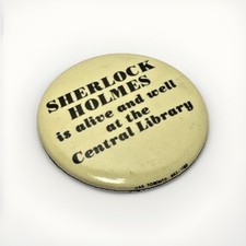 VTG SHERLOCK HOLMES is alive and well at the Central Library | 2