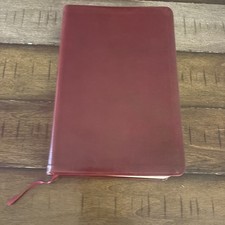 Vintage Holy Bible The Open Bible NKJV Expanded Edition Thomas Nelson Leather picture