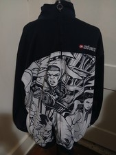 Vintage Ecko Unltd Full-Zip Track Jacket featuring comic book and graffiti picture