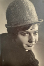 Beautiful girl portrait soviet life young woman ussr vintage photo picture