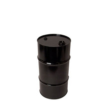 16 Gallon Black Steel Tight Head Drum with Mocha Lining - UN Rated picture
