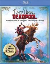 ONCE UPON A DEADPOOL New Sealed Blu-ray + DVD Deadpool 2 picture
