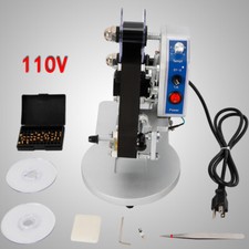 DY - 8 Hot Stamp Printer Manual Ribbon Coding Hot Foil Stamping Date Code Tool picture