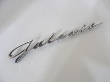 Original 1959 Ford Galaxie Original Script Quarter Panel Emblem picture