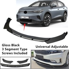 Add-on Universal Adjustable Fit For VW ID.4 2021-2023 Front Lip Spoiler Splitter picture